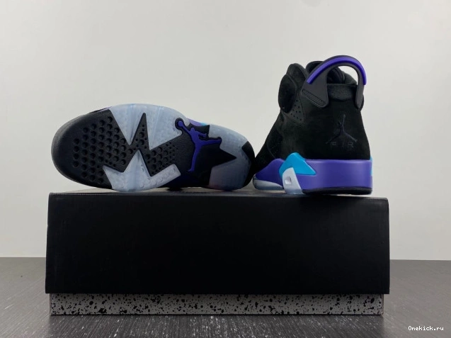 One Kick CT8529-004 Air 6 Aqua Jordan 0818